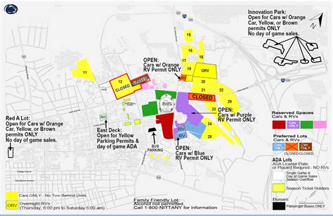 Clemson Parking Map Lot 10