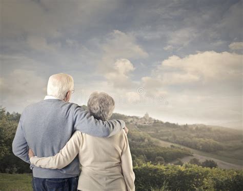 Do men and women fall in love or fall for each other in a completely different way? Old Man And Old Woman Together Stock Image - Image of ...