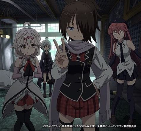 Image Yui Arin Levi Lilith Ep7 Preview An Trinity Seven Wiki