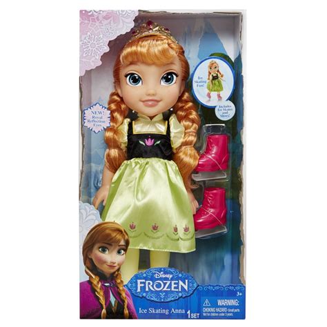 Ice Skating Princess Anna Frozen Toddler Doll Disney 3 Years Disney