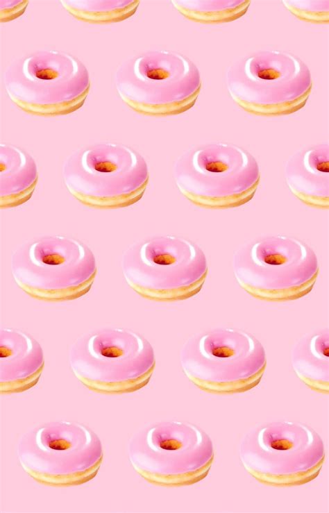 Pink Donuts Wallpaper
