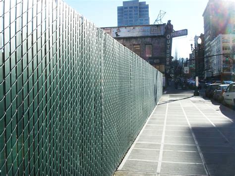Chain Link Privacy Fence Gallery Pacific Fence And Wire
