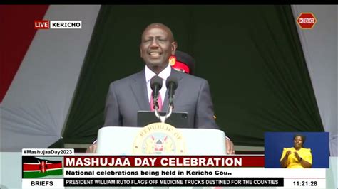 President Ruto Presides Over The 60th Mashujaa Day Celebrations