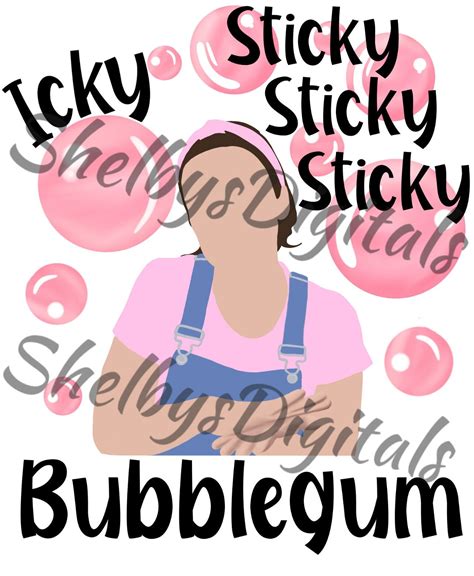 Ms Rachel Icky Sticky Bubblegum Sublimation Etsy Canada
