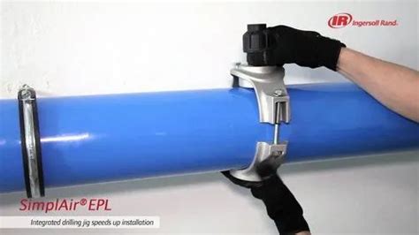 Aluminium Ingersoll Rand Simpler Air Line Modular Piping Systems Size