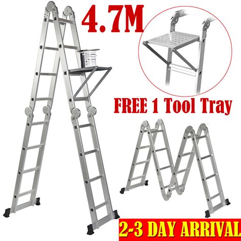 14 Way Combination 4x4 Ladder Extension Step And Stair Ladders Multi