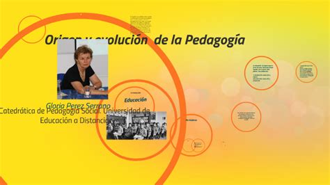 Origen y evolución de la Pedagogia by Janine Rodriguez