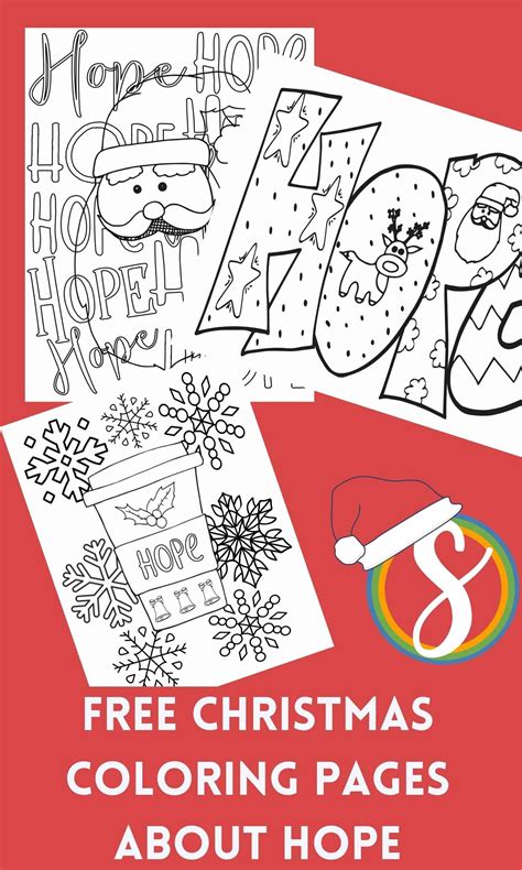 Free Christmas Hope Printables Stevie Doodles
