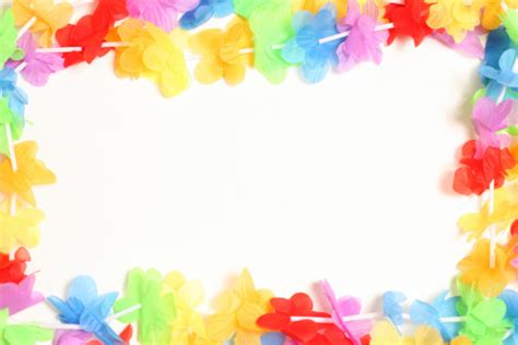 Hawaiian Luau Border Stock Photo  Download Image Now  iStock