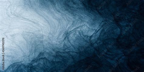 Abstract Watercolor Paint Background Dark Blue Color Grunge Texture For