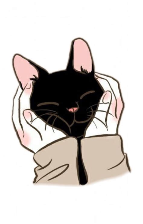 Black Cat Drawing Anime Agentcats