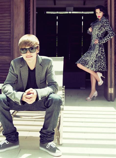 Justin Bieber And Kim Kardashian Photoshoot For Elle Magaz Flickr