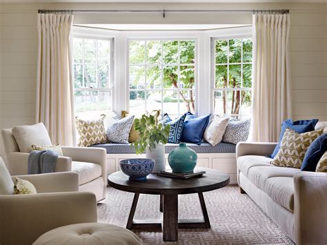 Long Living Room Ideas With Bay Window