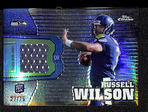 The range includes the jerseys that will be worn by the team gb football and rugby sevens teams at this summer's games. Lot Detail - Lot of 7 Football Patch/Jersey Cards w. Russell Wilson