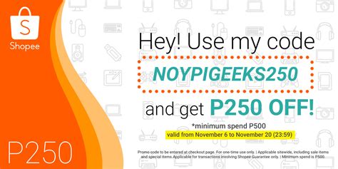 Place your preferred shopee promo code on the check out page before you make your payment. Buy and sell products safely with Shopee PH | NoypiGeeks