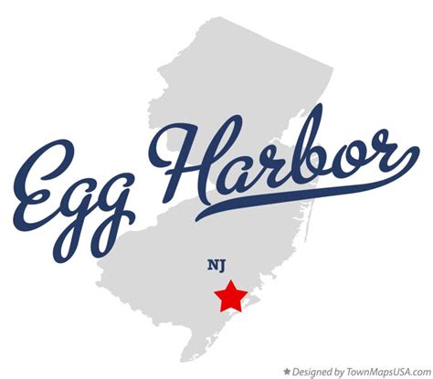 Map Of Egg Harbor Nj New Jersey