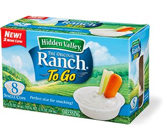 Hidden Valley® Ranch To Go | Hidden Valley®