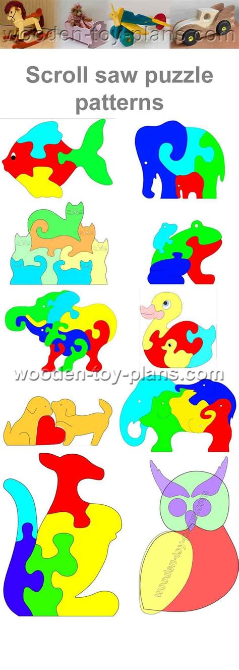 Scroll Saw Puzzle Patterns 17 Simple Print Ready Free To Download с