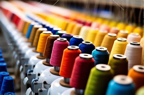 Industria De Fábricas De Telas Textiles Con Máquina De Bordar Tejer O