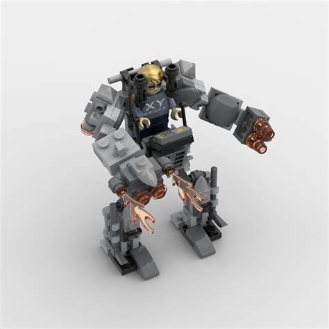 Lego Moc Exosuit Exoskeleton Mech By Xybricks Rebrickable Build