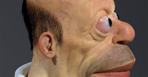 You Cant Unsee This Unsettling Real Life Homer Simpson Cnet