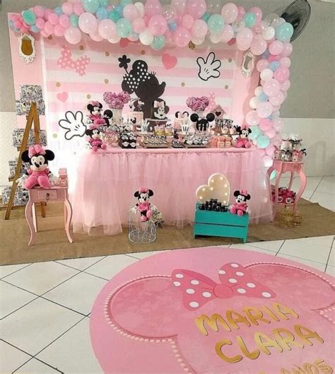Festa Da Minnie Rosa 85 Decorações Encantadoras E Delicadas