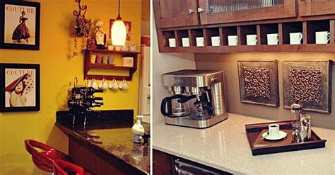 Coffee Bar Setups Add Personality To Your Kitchen Dining Cafe