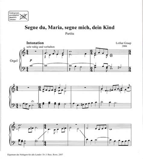 Das konradsblatt setzt in der ausgabe zum ersten maisonntag (nr. Top 20 Segne Du Maria Hochzeit - Beste Wohnkultur ...