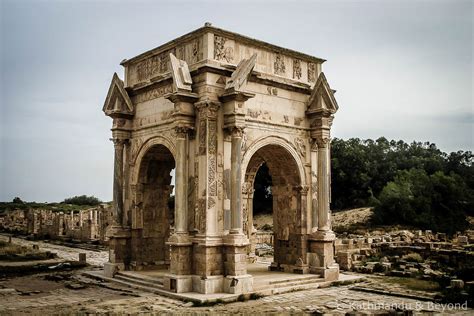 In Photos The Roman City Of Leptis Magna In Libya