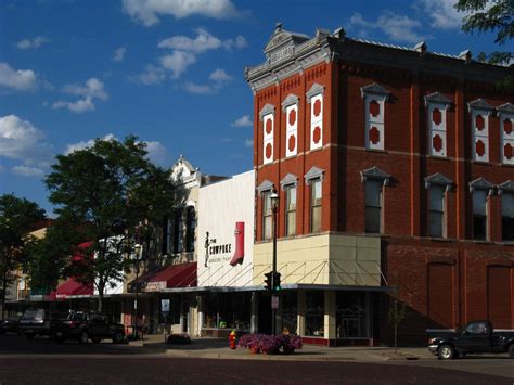 Kearney Nebraska Downtown Kearney With The Red Brick Henl Flickr