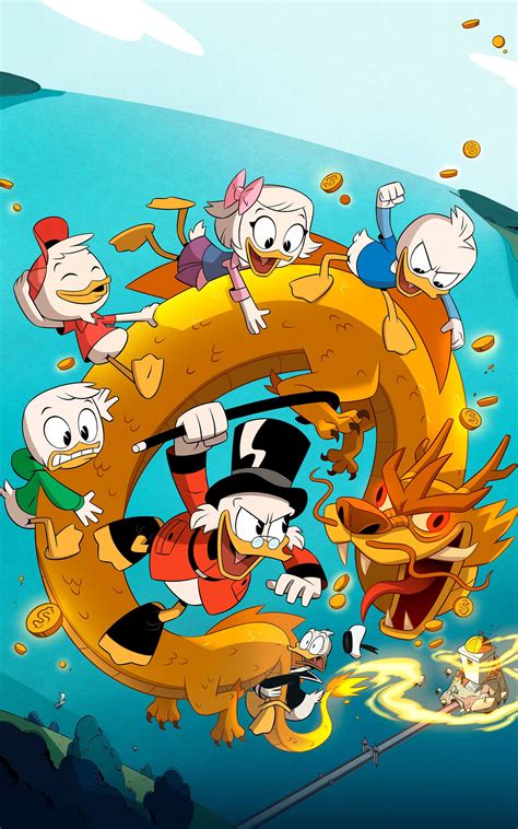 Halloween Ts Poster Ducktales 2020 Gloss Poster 17x 24 Etsy