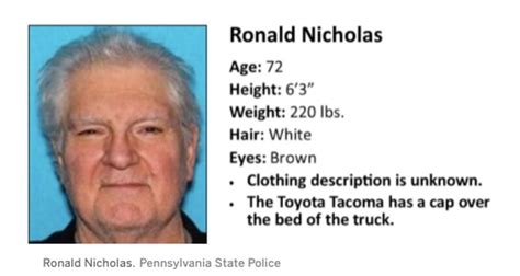 Missing 72 Year Old Man Found Dead Near Poconos Lake Police