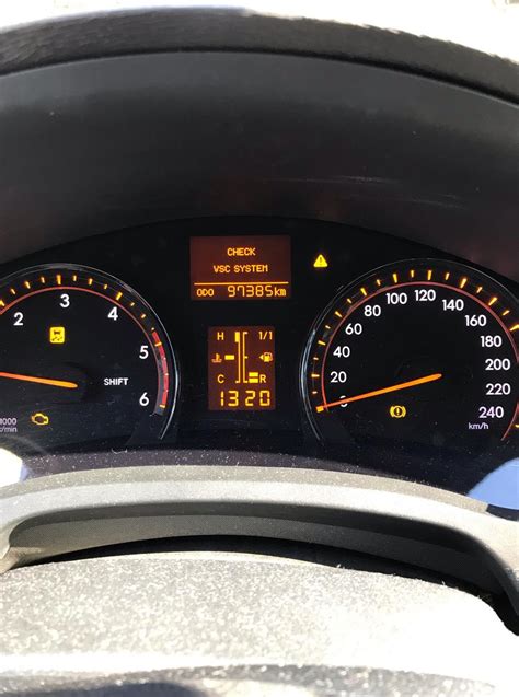 In case that the coolant temperature warning light is still illuminated after starting coolant is considered to be an intermediate that transfers the heat from the engine body to the cooling tank. Avensis engine warning lights - Avensis Club - Toyota ...