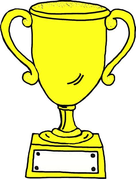 Trophy Template Clipart Best