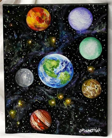 Art Painting Acrylic Art Canvas Art Deep Space By Thisarttobeyours 70