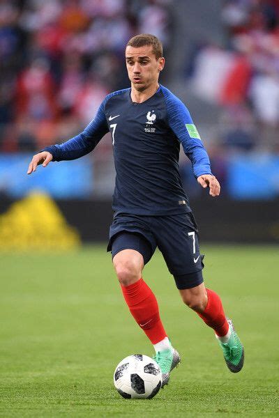 antoine griezmann of france in action at the 2018 world cup finals antoine griezmann