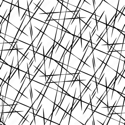 Chaotic Lines Random Chaotic Lines Seamless Pattern Scattered Lines