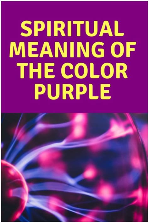 Spiritual Meaning Of The Color Purple Spiritual Meaning Blue Color Meaning Purple Meaning