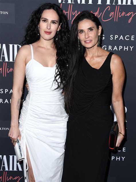 Demi Moore And Rumer Willis Perfect The Art Of Mother Daughter Beauty Vogue