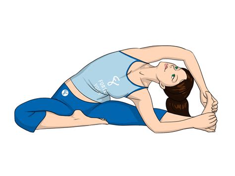 Revolved Head To Knee Yoga Pose With Images Yoga Poses Yoga