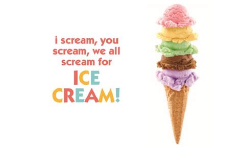 I Scream You Scream We All Scream For Ice Cream Kc Parent Magazine