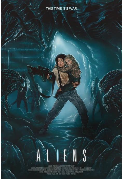 Wondercon 2022 Aliens Alien Newt Ripley Movie Poster Giclee Print 24x36
