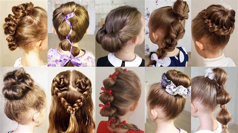 10 cute 1 minute hairstyles for busy morning quick and easy hairstyles for school youtube