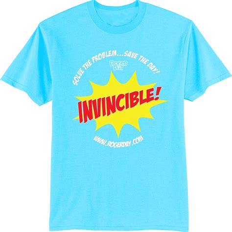 Invincible T Shirt Rogerday