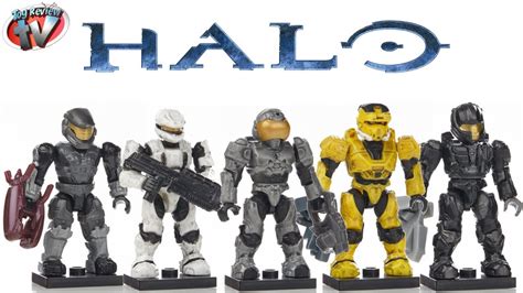 Halo Series 7 Mini Figures Blind Bags Toy Review Mega Bloks Youtube