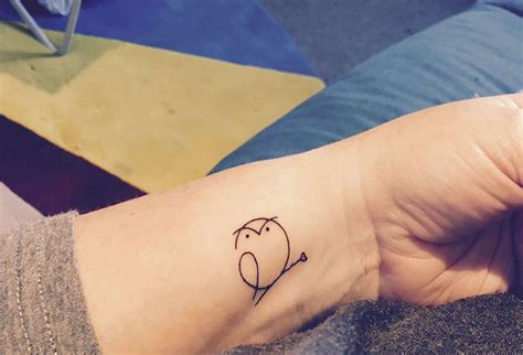 Owl Wrist Tatoo Mini Tattoos Little Tattoos Cute Tattoos New Tattoos