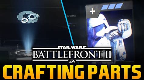 How To Earn Crafting Parts Star Wars Battlefront 2 Crafting Star Cards