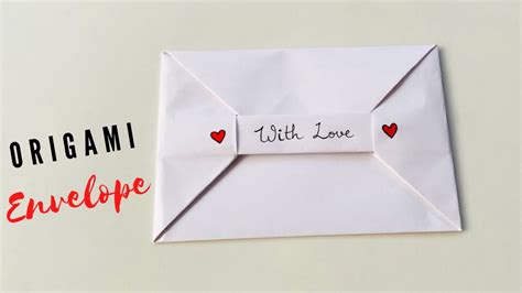 Cute Origami Letter For Teachers Day Diy Letter Folding Ideas Easy
