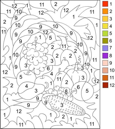 Our free number coloring pages have engaging pictures for each number that children can count and color at the same time. Free Printable Paint By Numbers For Adults - Coloring Home