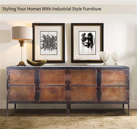 Decor Your Home With Industrial Style Furniture Sierra Living Concepts